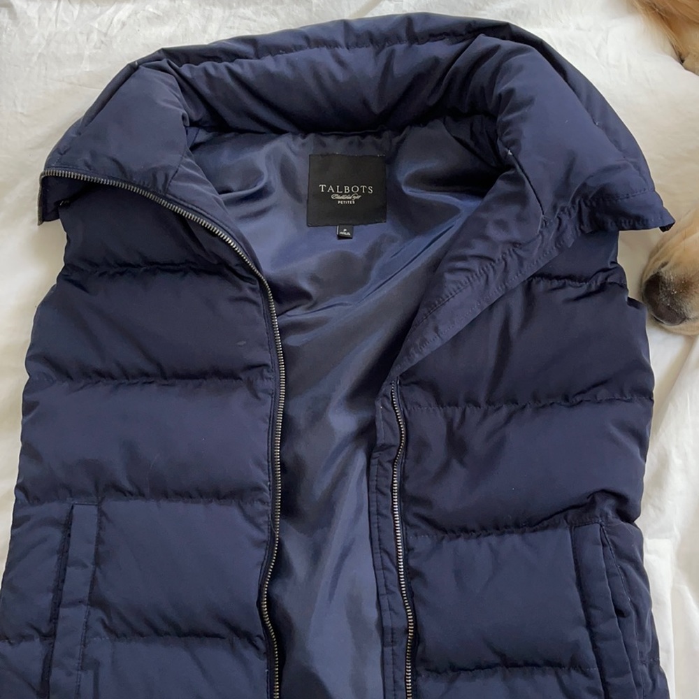 navy vest